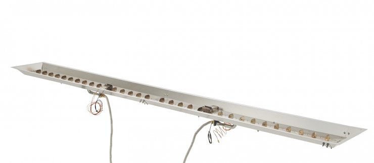 12" X 120" Linear Stainless Steel Gas Burner Package (CFP12120DSING)