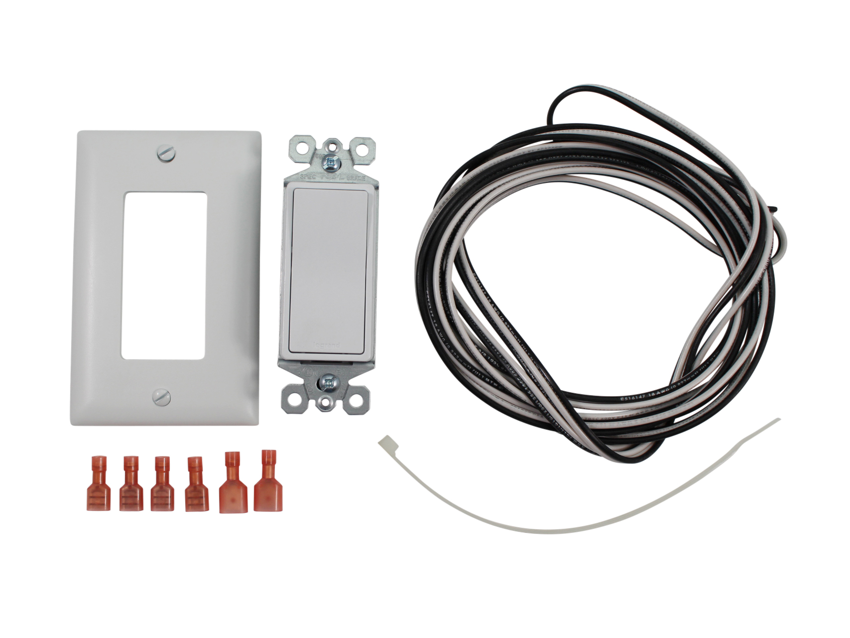 Monessen & Majestic Wired Wall Switch w/15' Wire & Wall Plate (MVWS)
