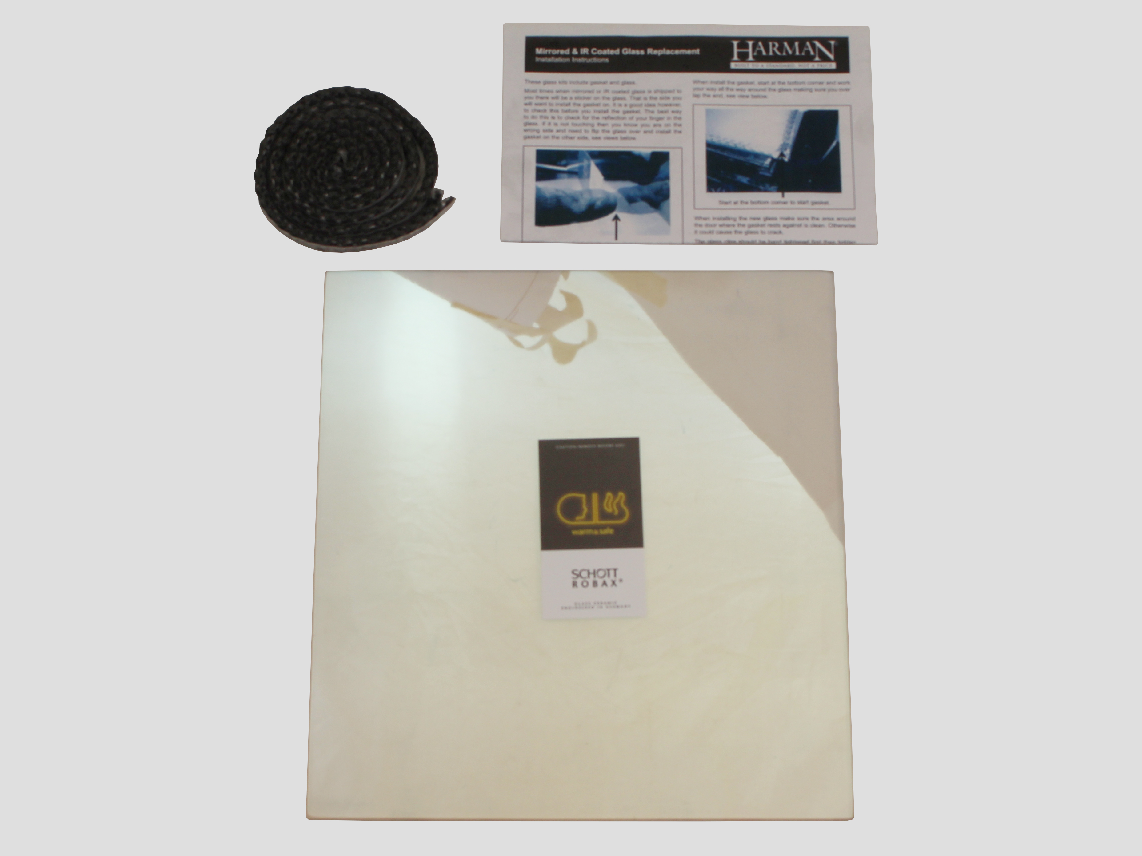 Harman Glass with Gasket (1-00-888150)