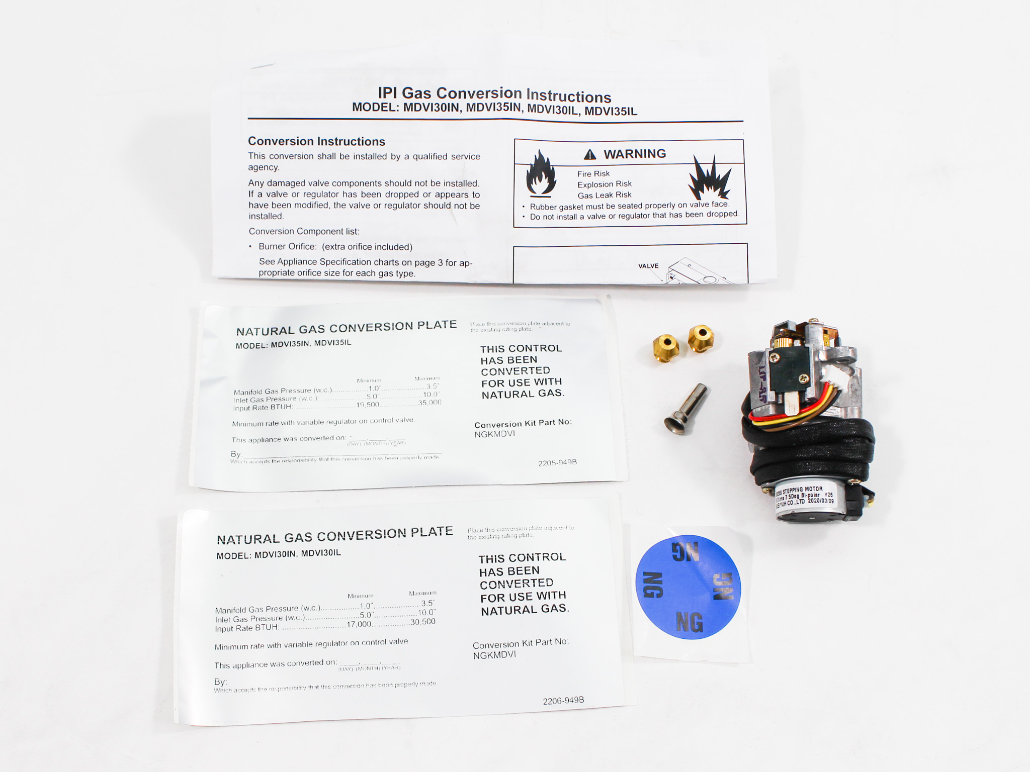 Majestic Conversion Kit - NG (NGKMDVI) Majestic Conversion Kit - NG (NGKMDVI)