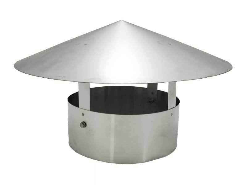 Hardy Smoke Stack Cap - 8" (3107.36) 
