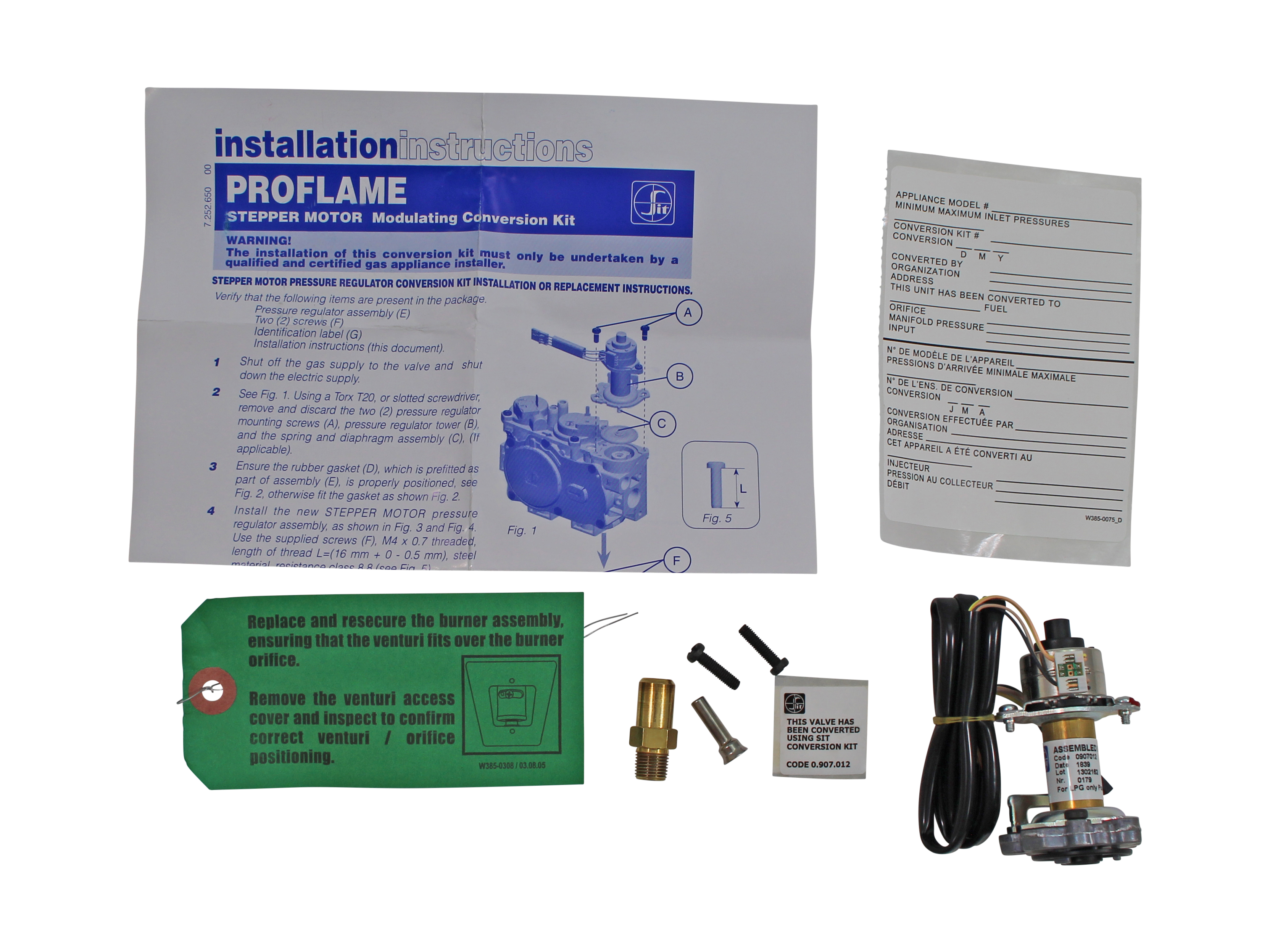 Napoleon GDS26 Conversion Kit - LP (W175-0628) Napoleon GDS26 Conversion Kit - LP (W175-0628)