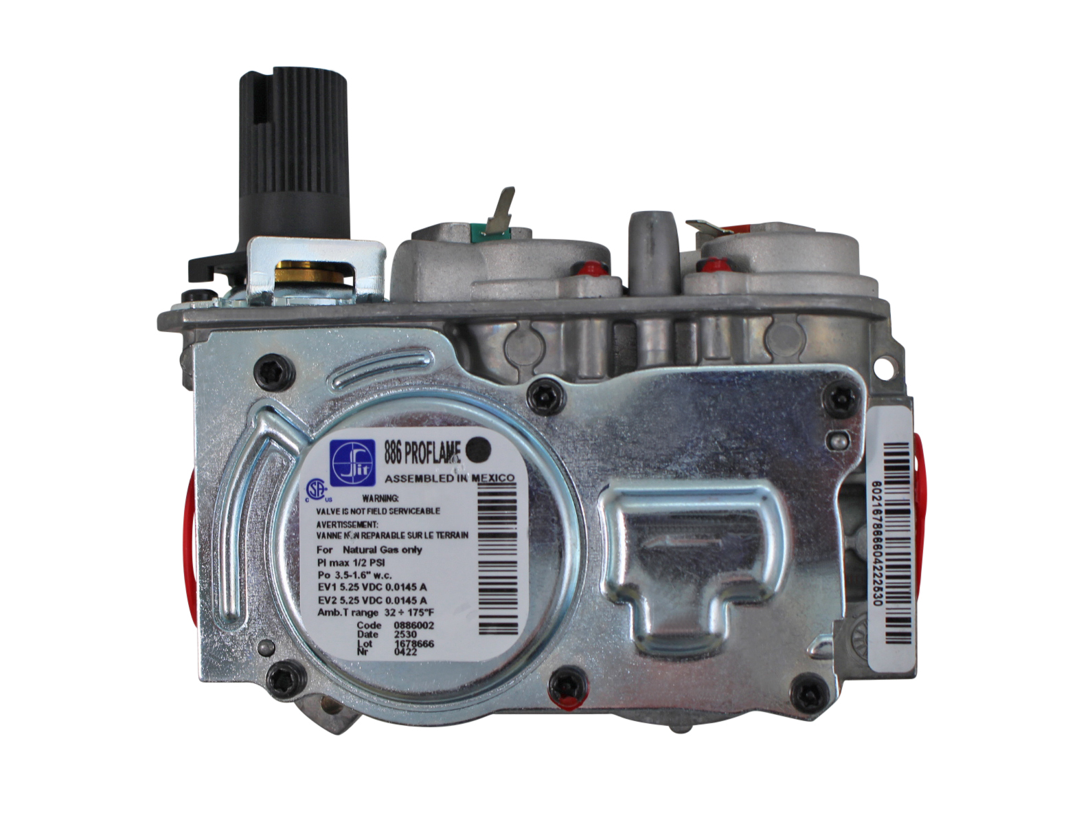 Empire DVCD36FP Gas Valve - NG - R11125