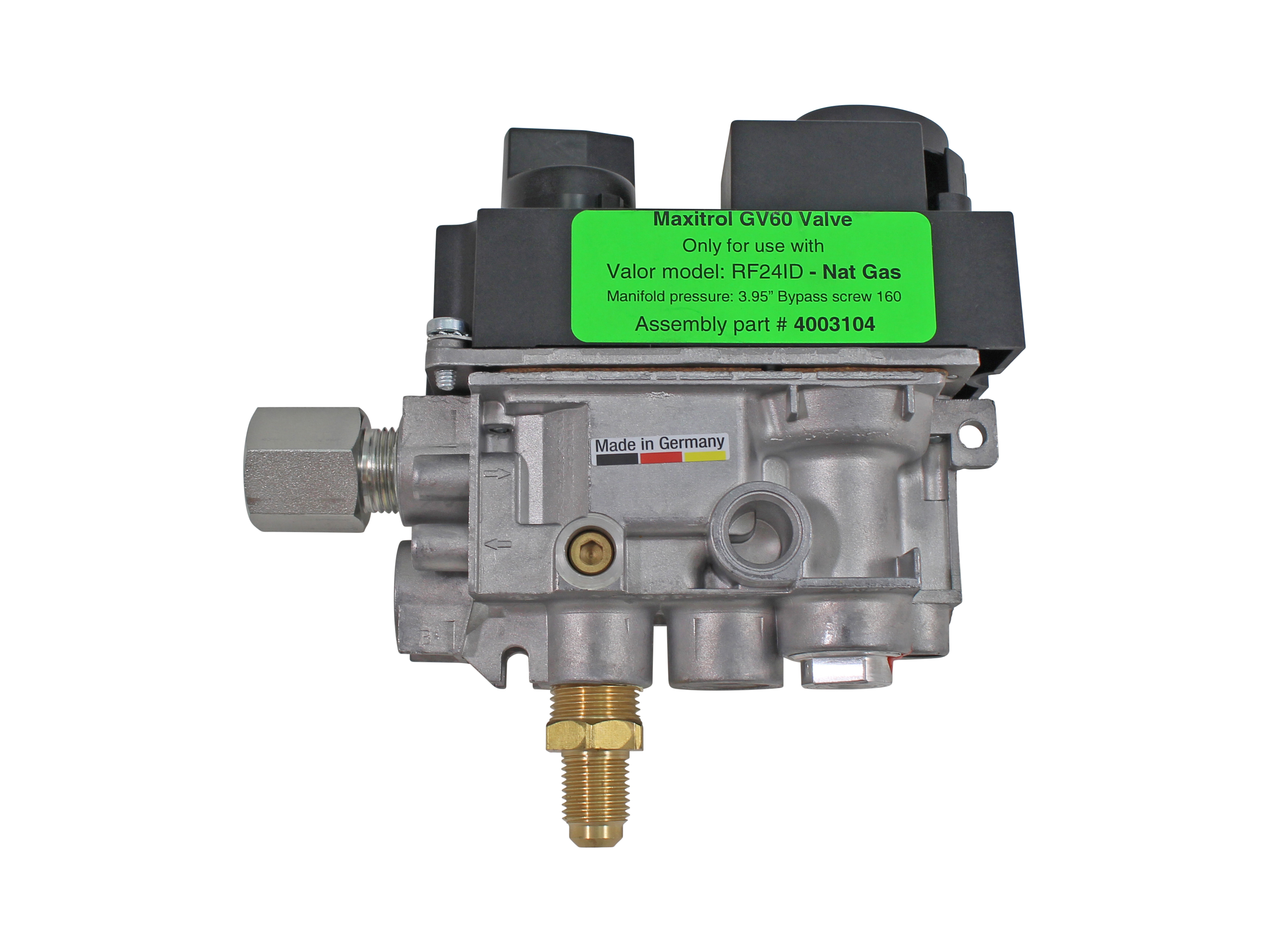 Valor RF24I GV60 Valve Assembly - NG (4003104S)