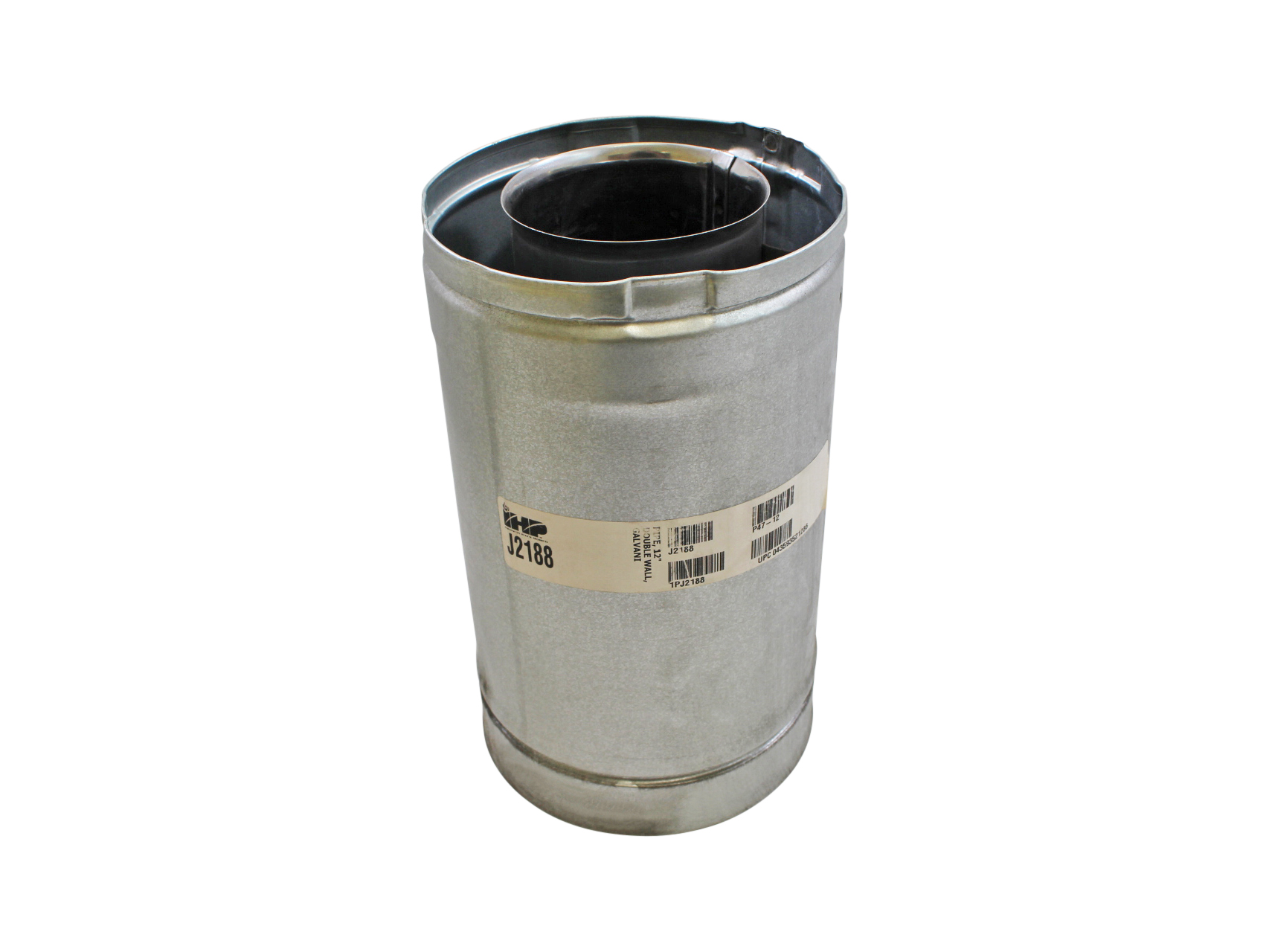 Desa 12" Section Galvanized Coaxial Pipe (J2188)