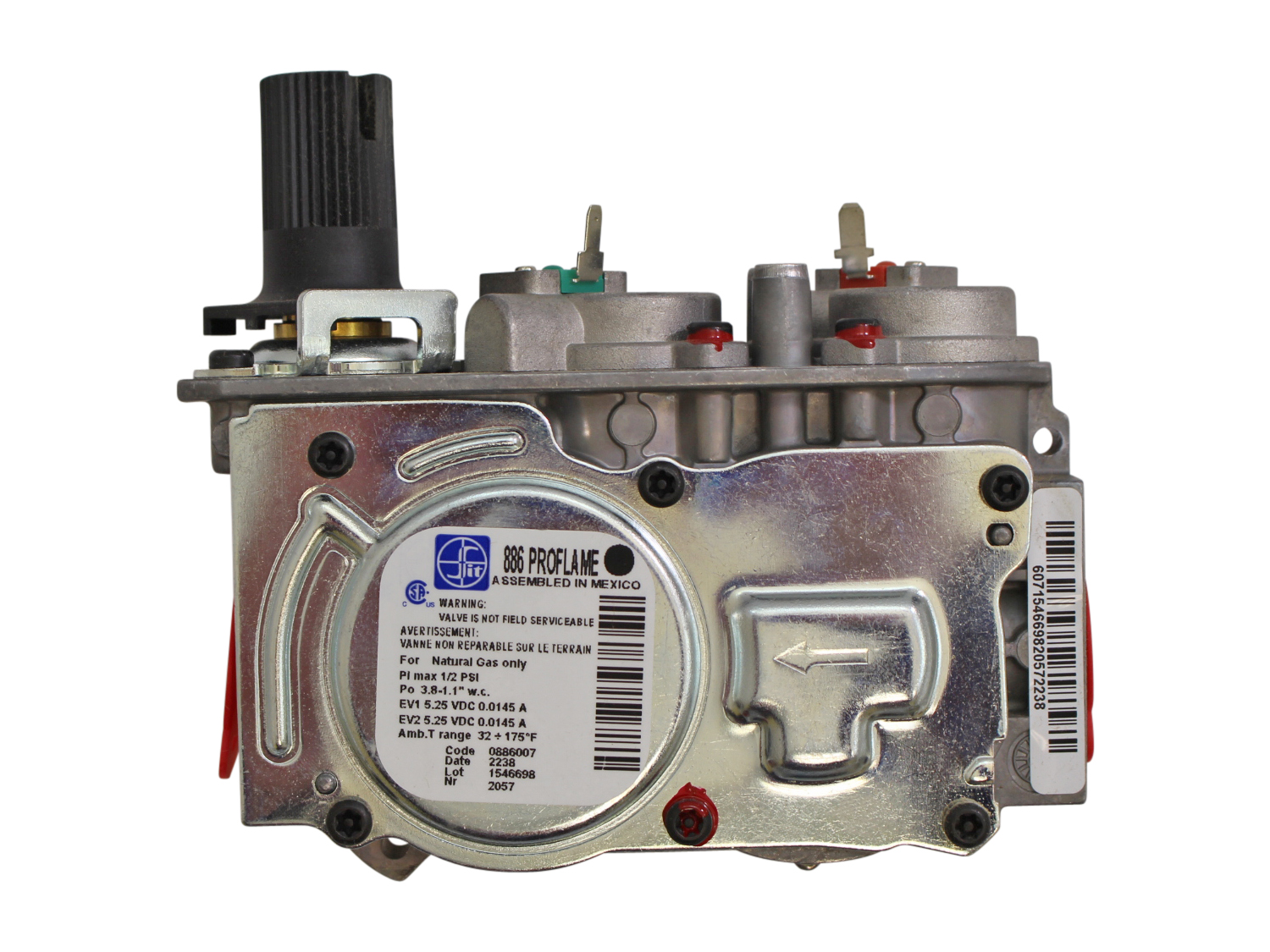 OEM SIT Gas Valve - NG (0886007) OEM SIT Gas Valve - NG (0886007)