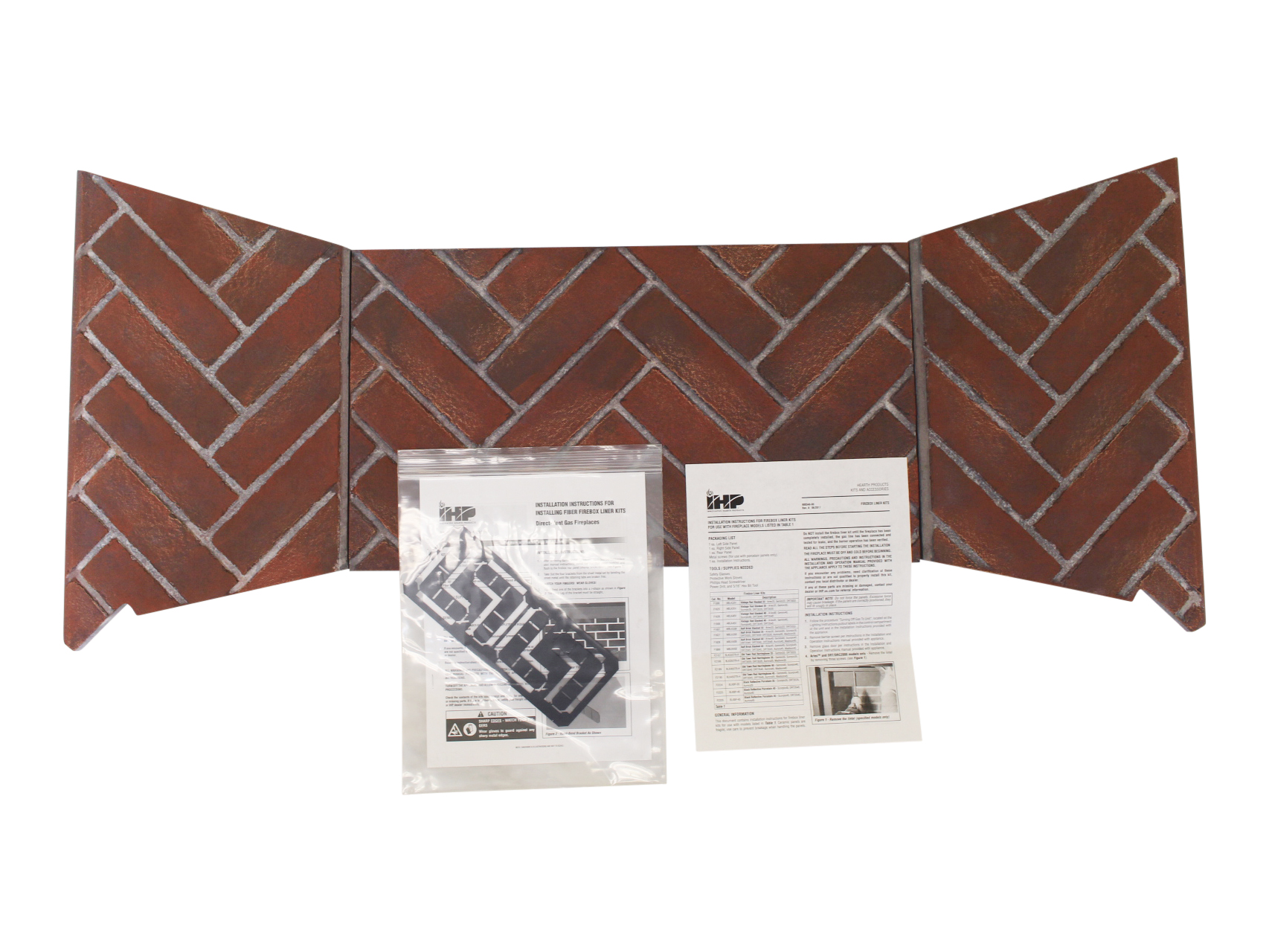 Astria & Comfort Flame 35" Liner Kit - Old Town Red, Herringbone (F2188) Astria & Comfort Flame 35" Liner Kit - Old Town Red, Herringbone (F2188)