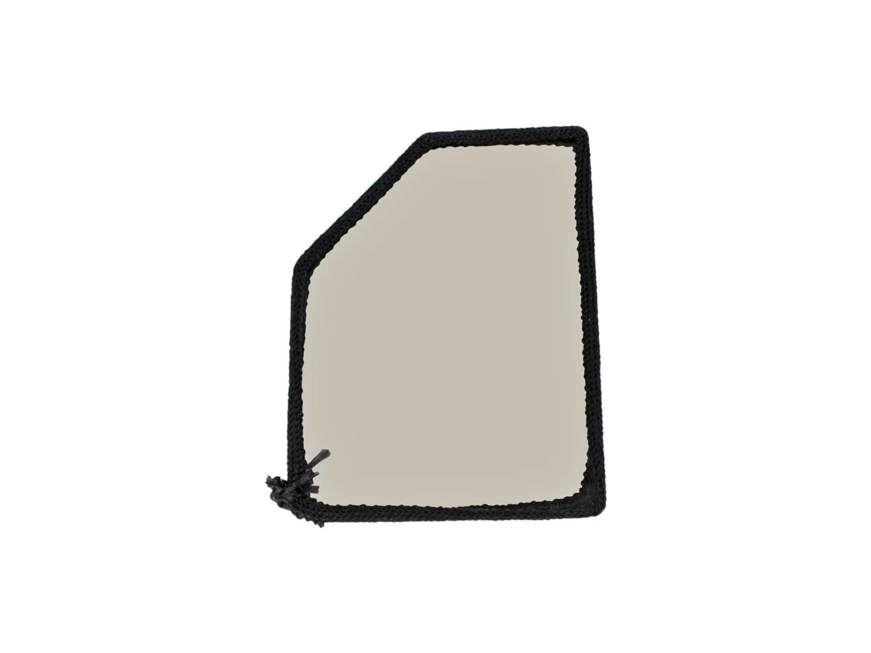 Country Flame Clipped Corner Glass (PP-384) Country Flame Clipped Corner Glass (PP-384)