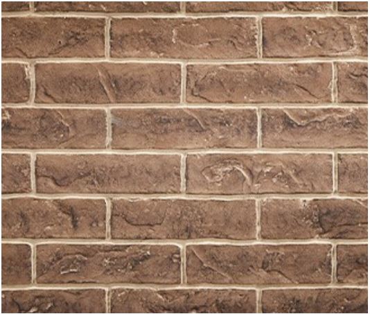 Majestic 42" Meridian Traditional Brick Interior Panels - Tavern Brown (BRICK42MTB)