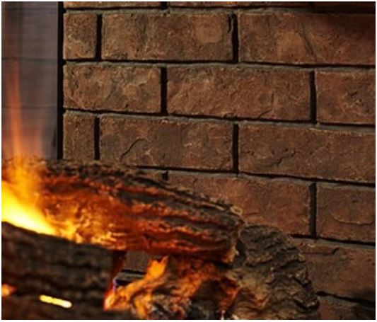 Heat N Glo & Heatilator Traditional Refractory - Weathered Brick (WTB36-PR)