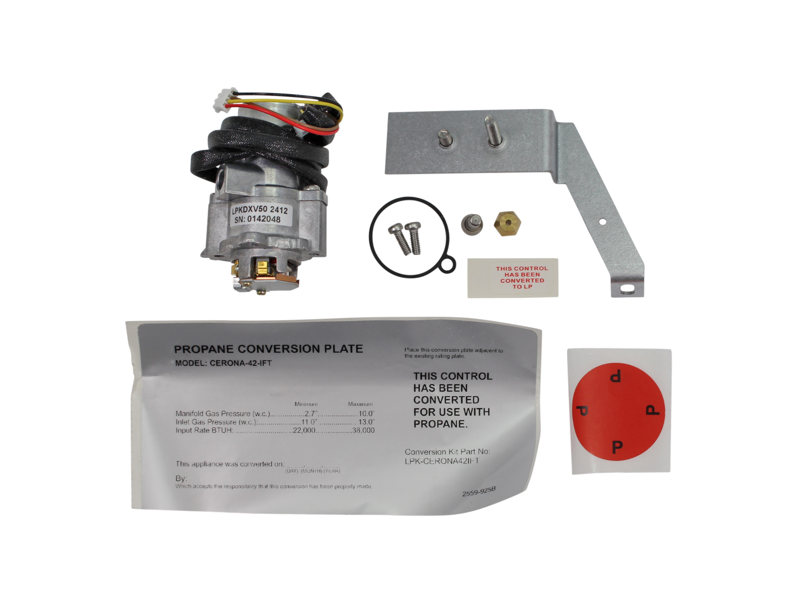 Heat N Glo CERONA-42-IFT Conversion Kit - LP (LPK-CERONA42IFT)