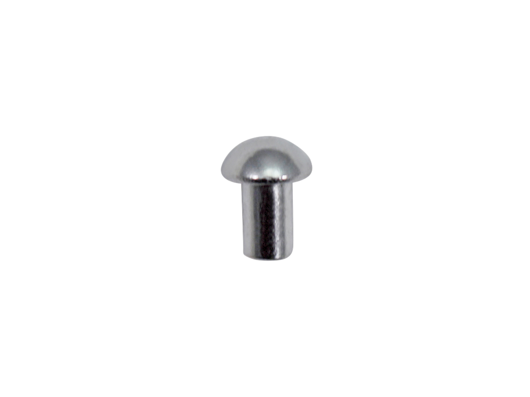 Country Flame Hinge Pin Cap - Nickel (PP-34)