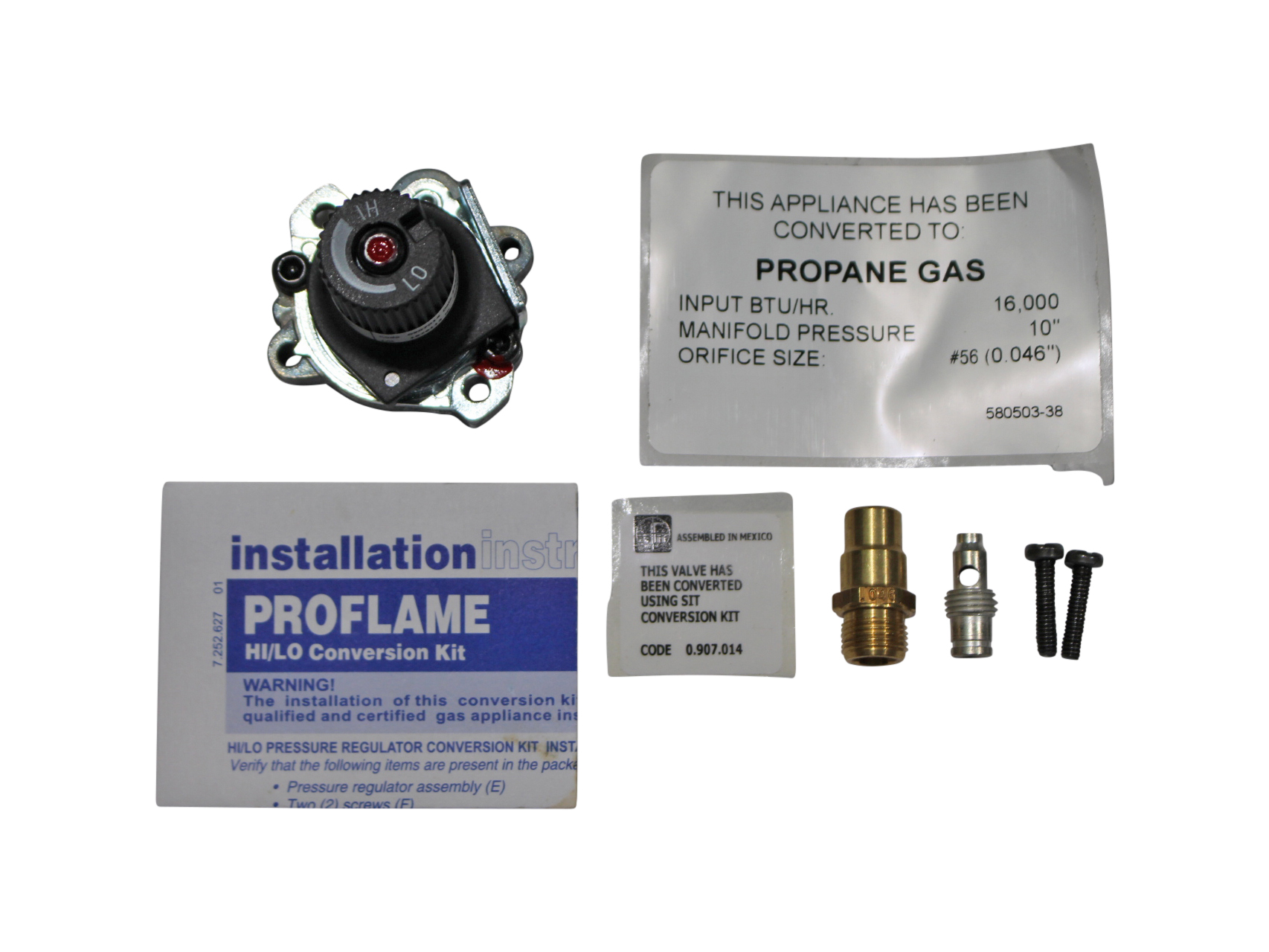 Superior DRL2045TEN Gas Conversion Kit - LP (F4465)
