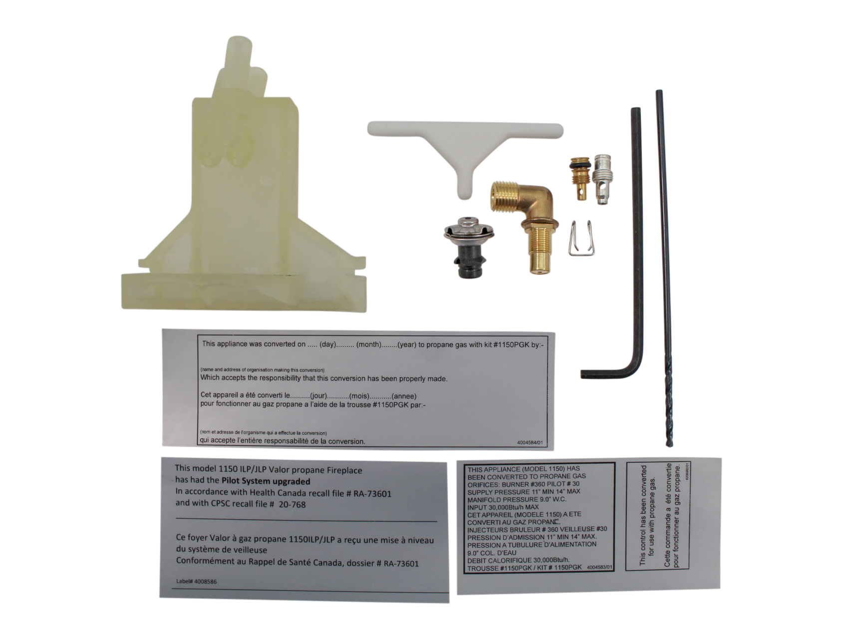 Valor 1150 Conversion Kit - LP (1150PGK)