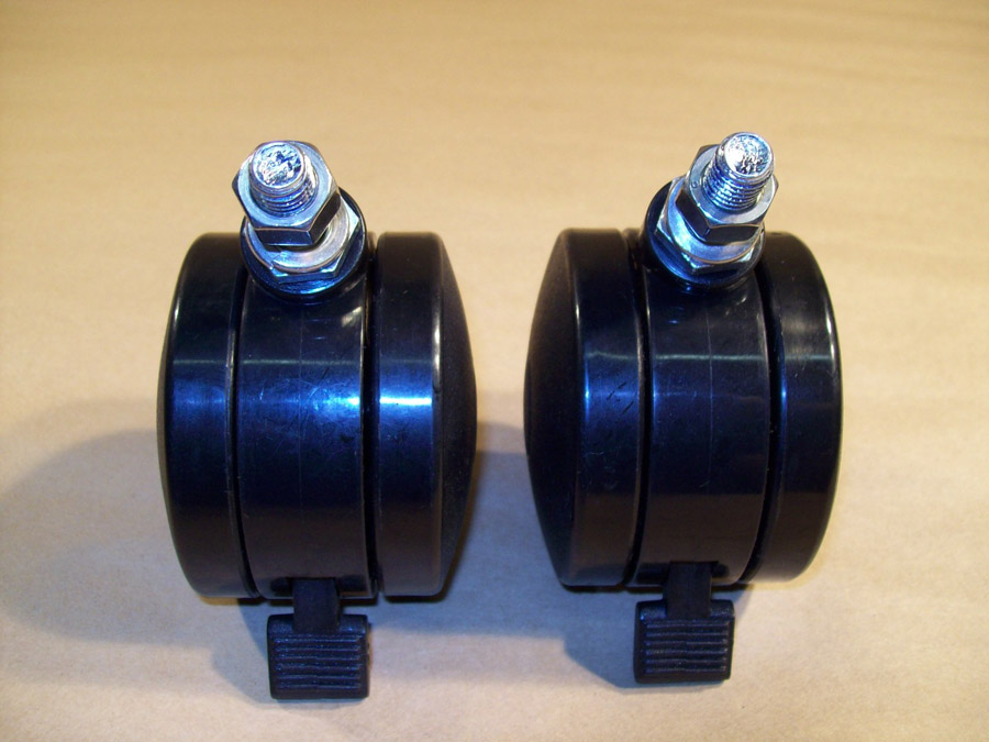 Enviro Bistro 4500 Black Locking Casters - Set of 2 (EB-4552B) Enviro Bistro 4500 Black Locking Casters - Set of 2 (EB-4552B)