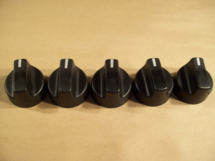 Enviro Bistro 4500 Black Plastic Knobs - Set of 5 (EB-4561) Enviro Bistro 4500 Black Plastic Knobs - Set of 5 (EB-4561)