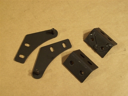 Enviro M55C & Regency GC60 Mounting Brackets - Front (50-2151)