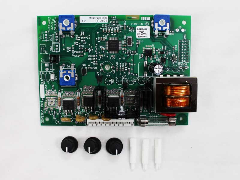 Harman PC45 Circuit Board with Knobs & Shafts (1-00-05887)