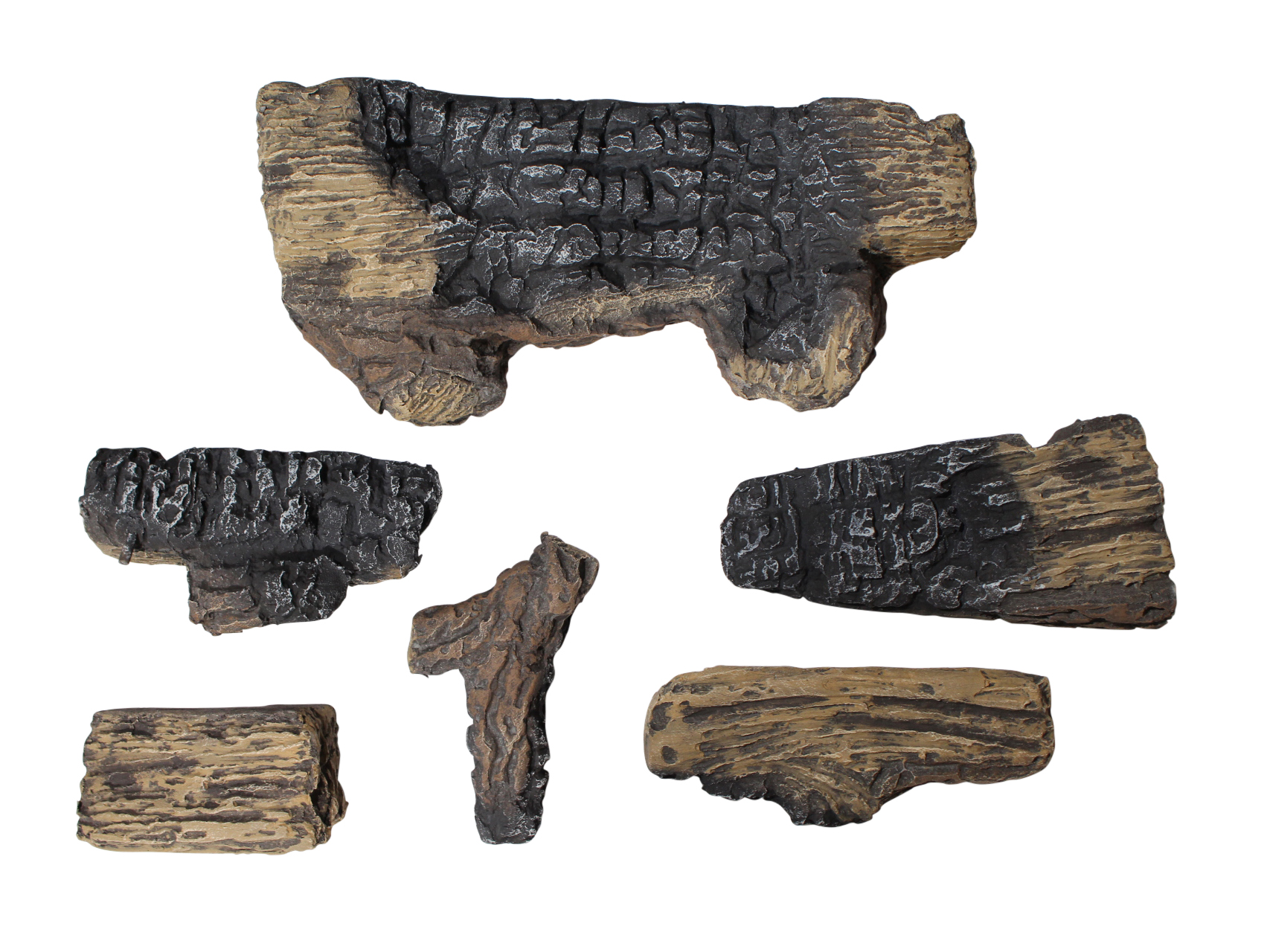 Log Set for Lennox Gas Stoves, Inserts & Fireplaces (55M02)