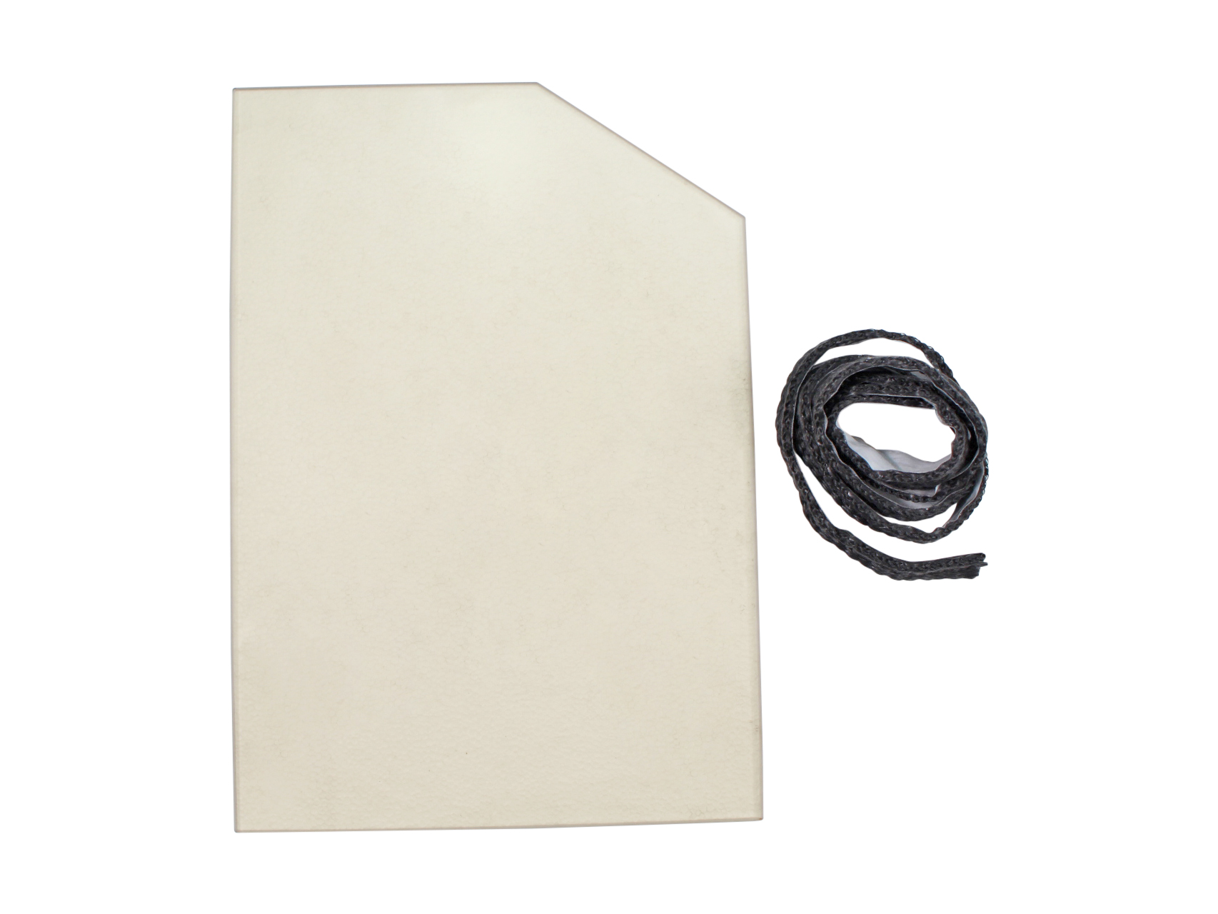 Country Flame Double Door Glass (PP-334)