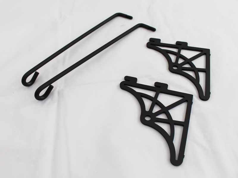 Quadra-Fire Isle Royale Shelf Bracket w/ Mitten Rod (Pair) (844-7970)