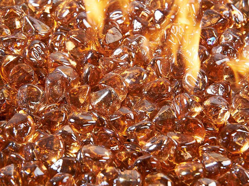 The Outdoor GreatRoom Company Fire Glass Diamonds - Thumbnail 2
