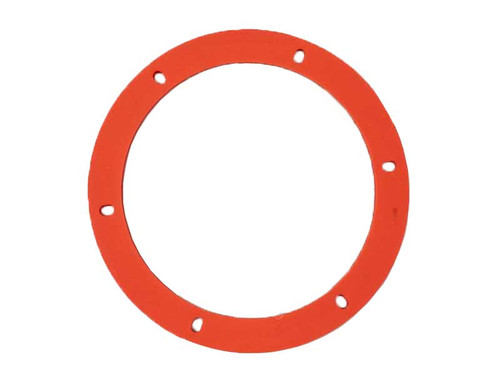 Aftermarket Round Orange Silicone Exhaust Motor Gasket - 6