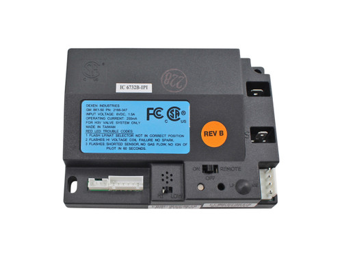 Heatilator, Heat N Glo & Majestic IPI Dexen RC Control Module (2166-347)