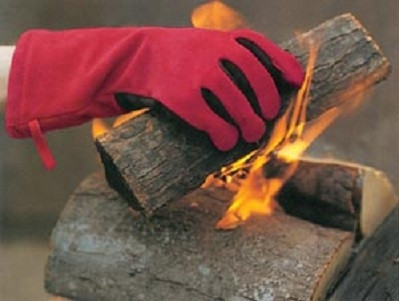 FlameX Leather Safety Gloves - 3001SH
