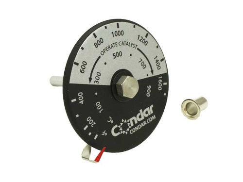 Condar catalytic thermometers