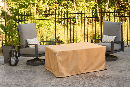 Outdoor GreatRoom Company Alcott Gas Fire Table - Modern Blaze