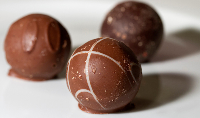 Toffee with Almonds in Dark Chocolate
