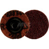 Quick-Change Disc: Roloc TS, 2in Disc Dia, Ceramic, Non-Woven - 43970086