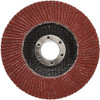 Flap Disc: 7/8in Hole, 80 Grit, Ceramic, Type 27 - 39180997