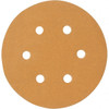 Hook & Loop Disc: 220 Grit, Coated, Aluminum Oxide - 60386711