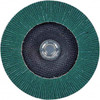 Flap Disc: 5/8-11 Hole, 80 Grit, Zirconia Alumina, Type 29 - 71370134