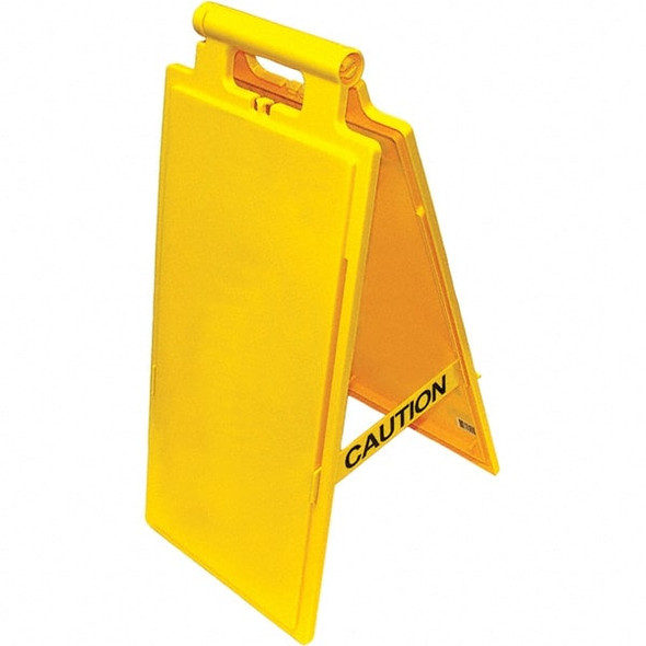 Blank - No Legend, 11in Wide x 24in High, Polypropylene A-Frame Floor Sign - 31476682