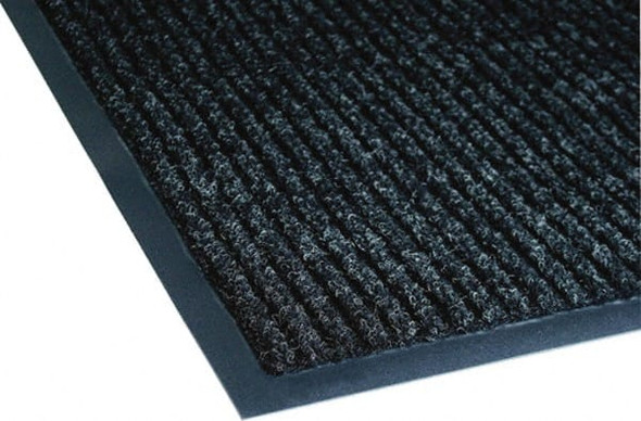 10' Long x 3' Wide, Poly Blended Carpet Surface, Ribbed Entrance Matting - 88266218