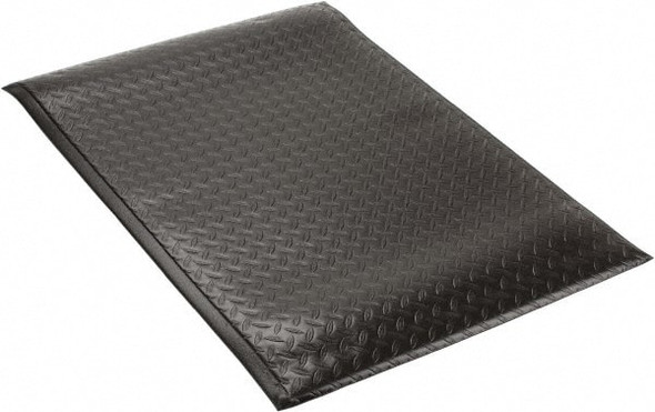 Anti-Fatigue Mat: 36in Length, 24in Wide, 1/2in Thick, Vinyl, Beveled Edge, Heavy-Duty - 88267711
