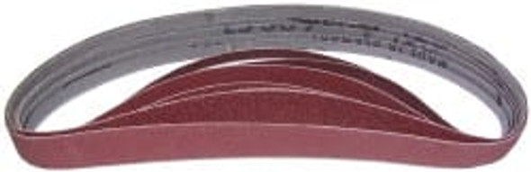Abrasive Belt: 3/4in Width, 120 Grit, Aluminum Oxide - 63471510