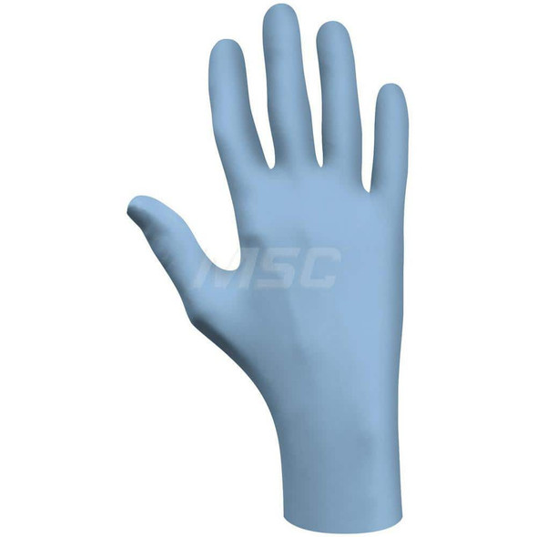Size M, 4 mil, Industrial Grade, Powder Free Nitrile Disposable Gloves - 81701666