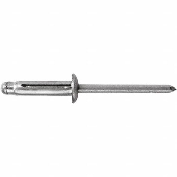 Size 6 Dome Head Aluminum Open End Blind Rivet - 47810387