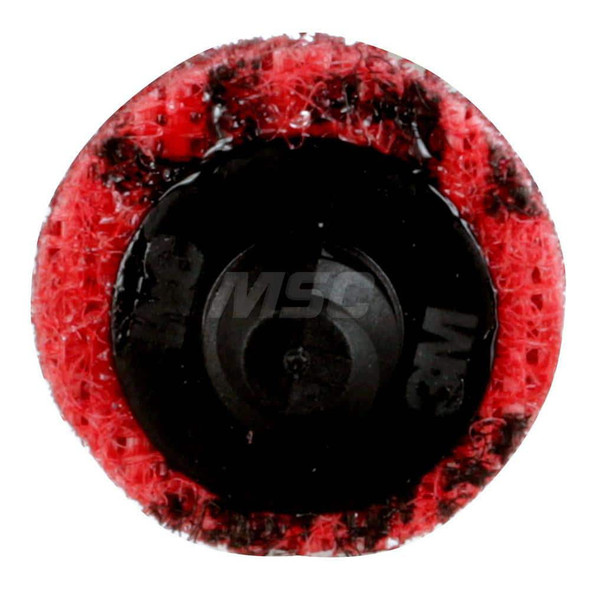 Quick-Change Disc: Roloc TR, 3/4in Disc Dia, Ceramic, Non-Woven - 14017966