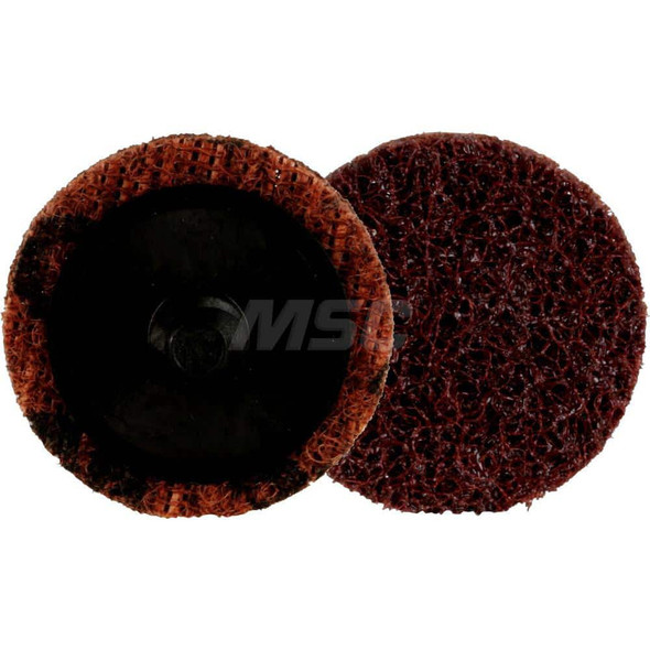 Quick-Change Disc: Roloc TR, 1-1/2in Disc Dia, Ceramic, Non-Woven - 14018436