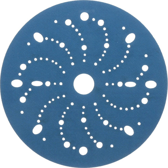 Hook & Loop Disc: 6in Dia, 240 Grit, Coated, Ceramic Aluminum Oxide - 15603772