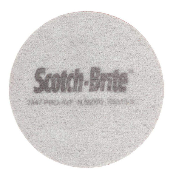 Hook & Loop Disc: 6in Dia, Non-Woven, Aluminum Oxide - 20636346