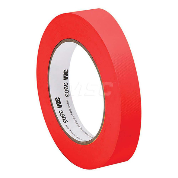 Duct & Foil Tape; Tape Type: Duct Tape ; Width (Inch): 3/4 ; Length Range: 36 yd. - 71.9 yd. ; Material Type: Vinyl ; Color/Pattern: Red ; Thickness (mil): 6.3000 - 20708251