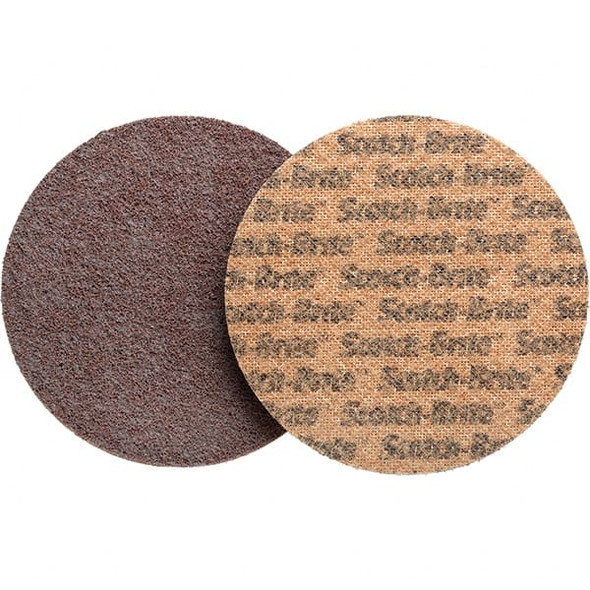 Quick-Change Disc: 4in Disc Dia, Aluminum Oxide, Coated - 54872718