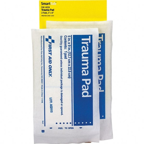 2 Qty 1 Pack 9in Long x 5in Wide, Trauma Pad - 31521131
