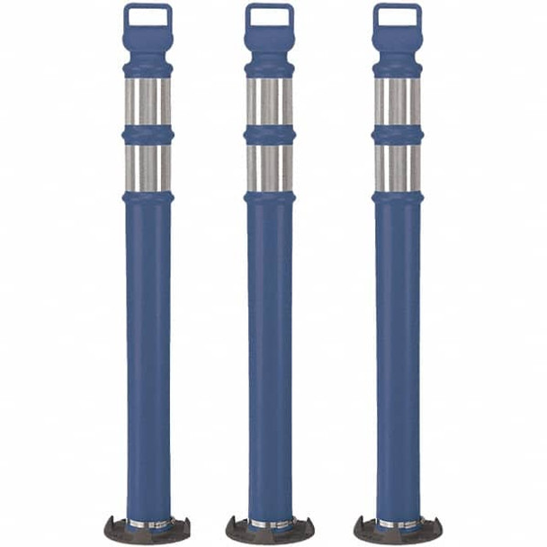 3 6-Piece Kits 45in High x 6in Wide, Reflective Delineator Post - 31607559